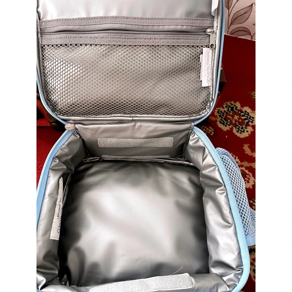 Mackenzie Bluey Bingo Cold Pack Lunch‎ Bag Box Pottery Barn Kids Small Defect